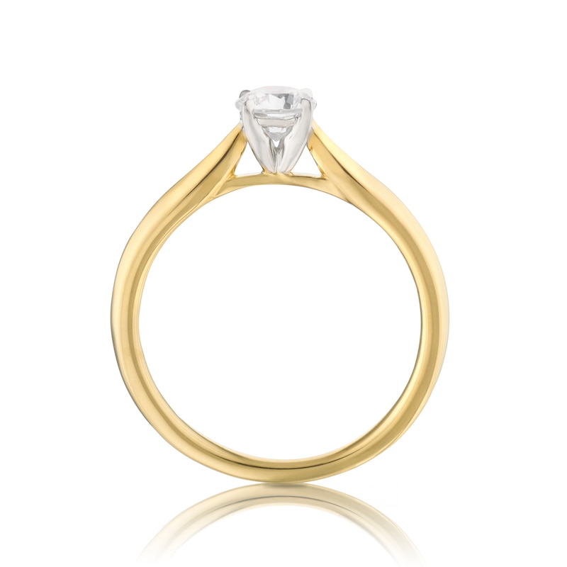 Eternal Diamond 18ct Gold 0.50ct Total Solitaire Ring
