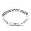 Thumbnail Image 0 of 9ct White Gold 0.25ct Diamond Claw Set Eternity Ring