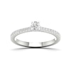 Thumbnail Image 0 of 18ct White Gold & Platinum 0.40ct Diamond Solitaire Ring