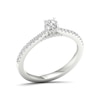 Thumbnail Image 1 of 18ct White Gold & Platinum 0.40ct Diamond Solitaire Ring