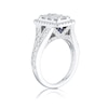 Thumbnail Image 1 of Vera Wang 18ct White Gold 1.45ct Diamond Cluster Ring