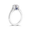 Thumbnail Image 1 of Vera Wang Platinum 0.45ct Total Diamond Pear Cluster Ring