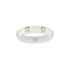 Thumbnail Image 1 of Gucci Icon Ring 18ct Yellow Gold & White Ring - Size M-N