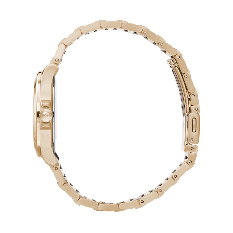 BOSS Ladies' Diamond Rose Gold-Tone Bracelet Watch