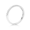 Thumbnail Image 2 of 14ct White Gold 0.15ct Diamond Claw Set Eternity Ring