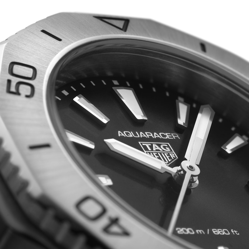 TAG Heuer Aquaracer 200 Ladies' Black Dial & Stainless Steel Watch