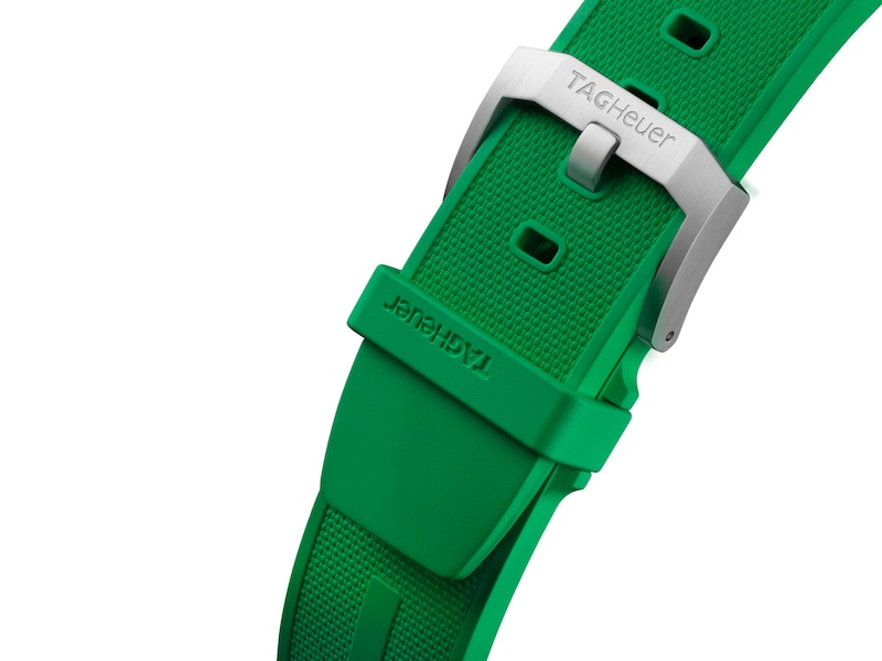 TAG Heuer Formula 1 Men's Green Rubber Strap Watch