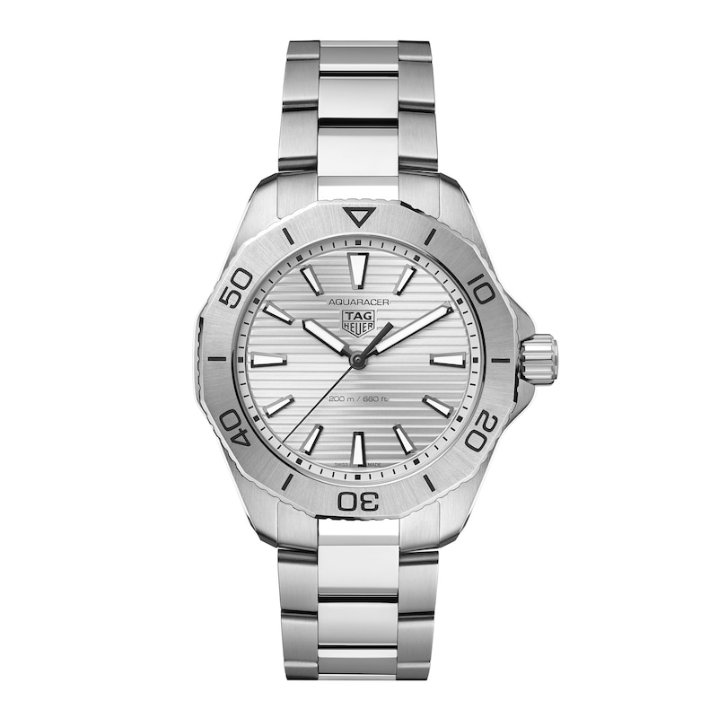 TAG Heuer Aquaracer 200 Men's Silver-Tone Dial & Stainless Steel Watch