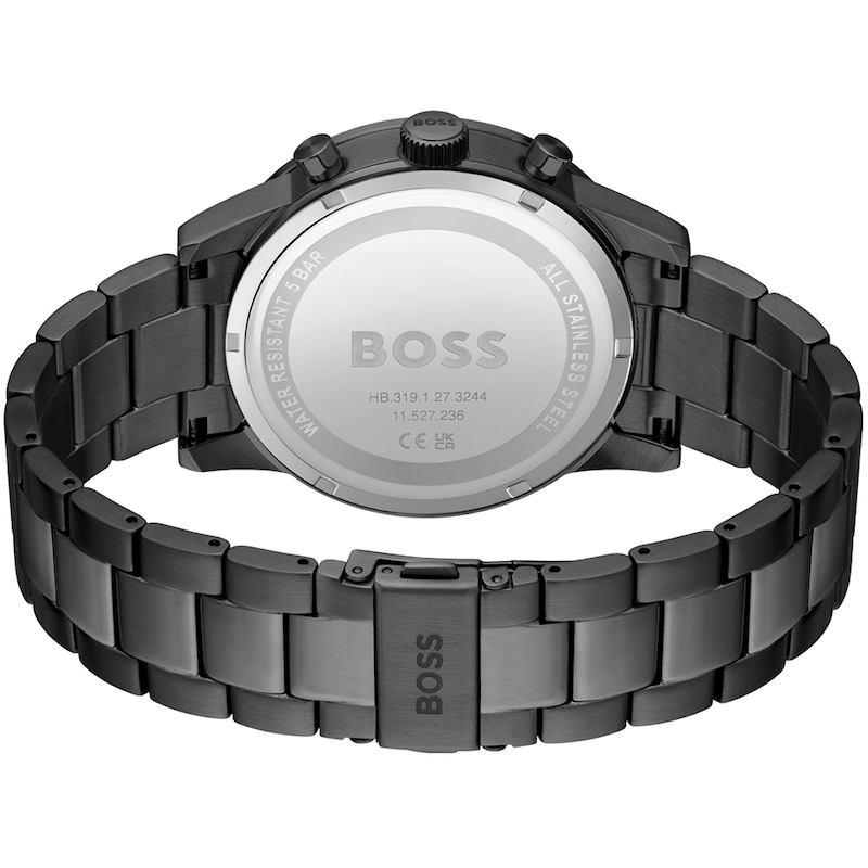 BOSS Allure Men's Grey IP Bracelet Watch