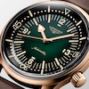 Thumbnail Image 3 of Longines Legend Diver Men's Bronze & Brown Leather Strap Watch
