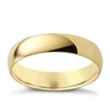 Thumbnail Image 0 of 18ct Yellow Gold 5mm Extra Heavyweight Court Ring
