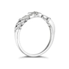 Thumbnail Image 1 of 9ct White Gold 0.10ct Diamond Fancy Ring