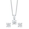 Thumbnail Image 0 of Sterling Silver Cubic Zirconia Jewellery Set