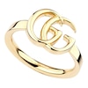 Thumbnail Image 0 of Gucci 18ct Yellow Gold Gg Logo M-N Ring