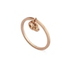 Thumbnail Image 0 of Gucci GG Running 18ct Rose Gold Charm Ring Sizes M-N