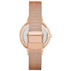 Thumbnail Image 1 of Skagen Anita Ladies' Rose Gold-Tone Bracelet Watch