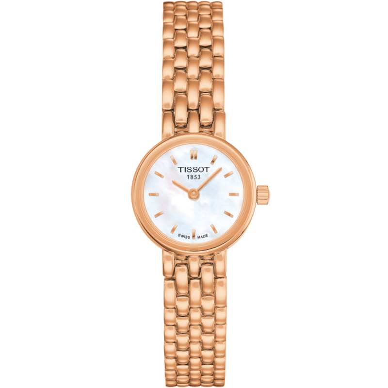 Tissot T-Lady Rose Gold Plated Bracelet Watch