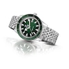 Thumbnail Image 2 of Rado Captain Cook Men's Green Dial & Stainless Steel Bracelet Watch