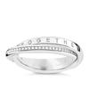 Thumbnail Image 0 of Thomas Sabo Sterling Silver Diamond Ring Size O