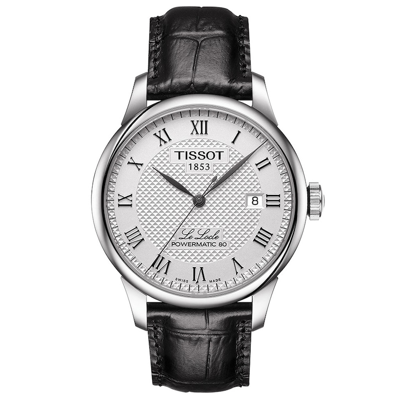 Tissot Le Locle Men's Stainless Steel & Leather Strap Watch