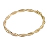 Thumbnail Image 0 of 9ct Yellow Gold 7 Inch Matt & Polished Twist Bracelet