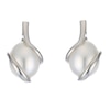 Thumbnail Image 0 of 9ct White Gold Cultured Freshwater Pearl Earrings