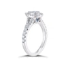Thumbnail Image 1 of Vera Wang Platinum 0.70ct Total Diamond Pear Cluster Ring