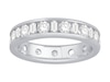 Thumbnail Image 0 of 18ct White 2ct Diamond Total Full Eternity Ring