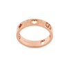 Thumbnail Image 1 of Gucci Icon 18ct Rose Gold Star Ring Size P-Q