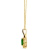 Thumbnail Image 1 of Le Vian 14ct Yellow Gold Emerald & Diamond Pendant