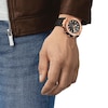 Thumbnail Image 3 of Tissot T-Race Men's Rose Gold-Tone & Black Rubber Strap Watch
