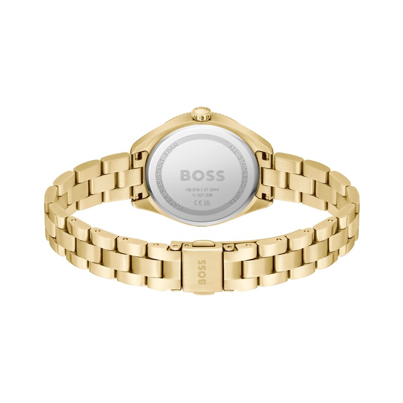 BOSS Sage Light Yellow Gold IP Bracelet Watch
