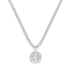 Thumbnail Image 1 of BOSS North Men's Stainless Steel Compass Chain Pendant Necklace