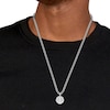 Thumbnail Image 2 of BOSS North Men's Stainless Steel Compass Chain Pendant Necklace