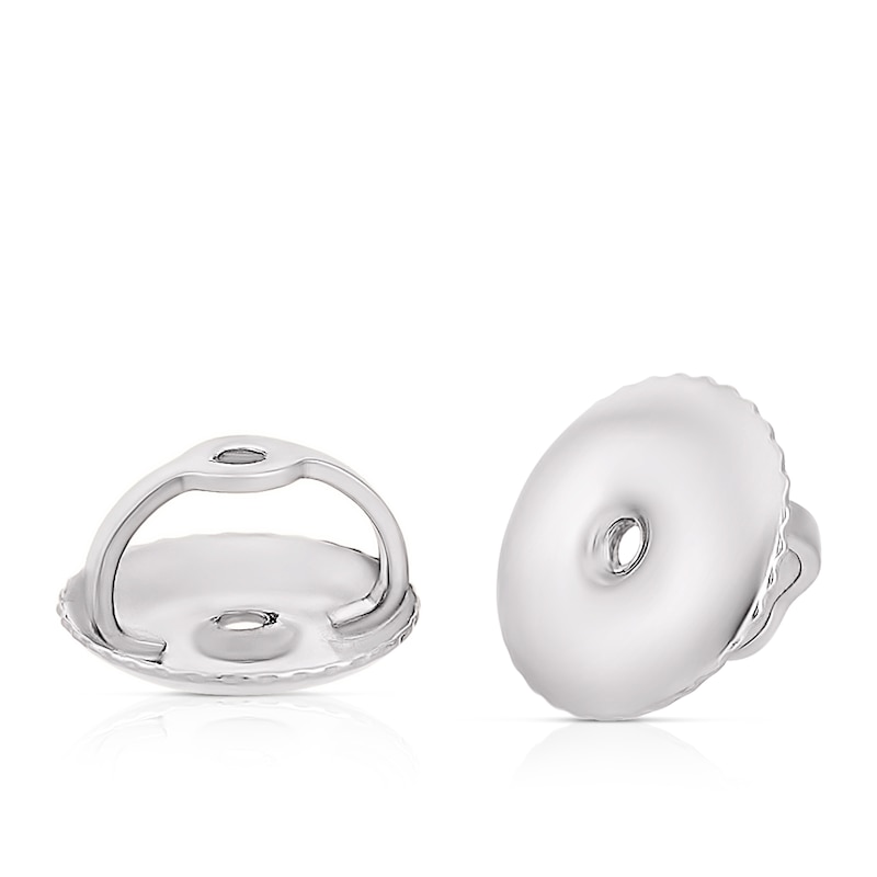 Platinum 1ct Diamond Solitaire Stud Earrings
