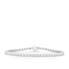 Thumbnail Image 0 of Platinum 1ct Diamond Claw Set Bracelet