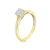 Thumbnail Image 1 of 9ct Gold 0.15ct Total Diamond Cluster Ring