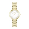 Thumbnail Image 0 of BOSS Sena Ladies' White Dial & Gold-Tone IP Bracelet Watch