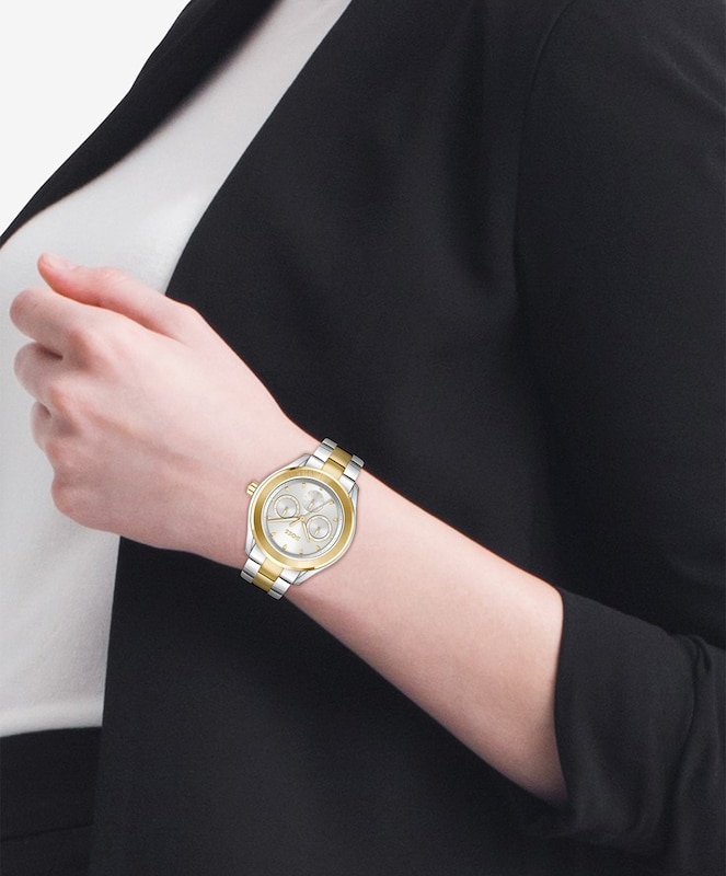 BOSS Lida Ladies' Silver Dial & Two-Tone Bracelet Watch