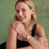 Thumbnail Image 5 of Olivia Burton Vintage Bead Gold-Tone Mesh Bracelet Watch
