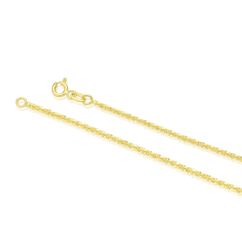 9ct Yellow Gold 18 Inch Tocalle Chain Necklace