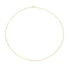 Thumbnail Image 1 of 9ct Yellow Gold 18+2 Inch Forzatina Adjustable Chain Necklace