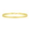 Thumbnail Image 0 of 9ct Yellow Gold 7.5 Inch Greek Key Herringbone Chain Bracelet
