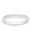 Thumbnail Image 0 of 9ct White Gold CZ Channel Set Eternity Ring