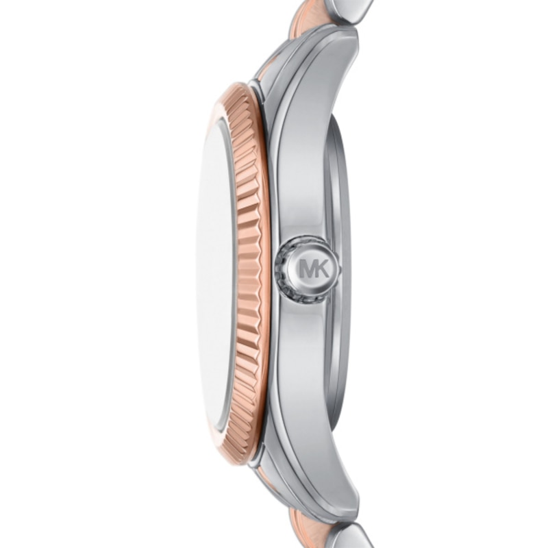 Michael Kors Lexington Ladies' Two-Tone Watch & Bracelet Set