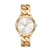 Thumbnail Image 0 of Michael Kors Runway Gold-Tone Curb Chain Bracelet Watch