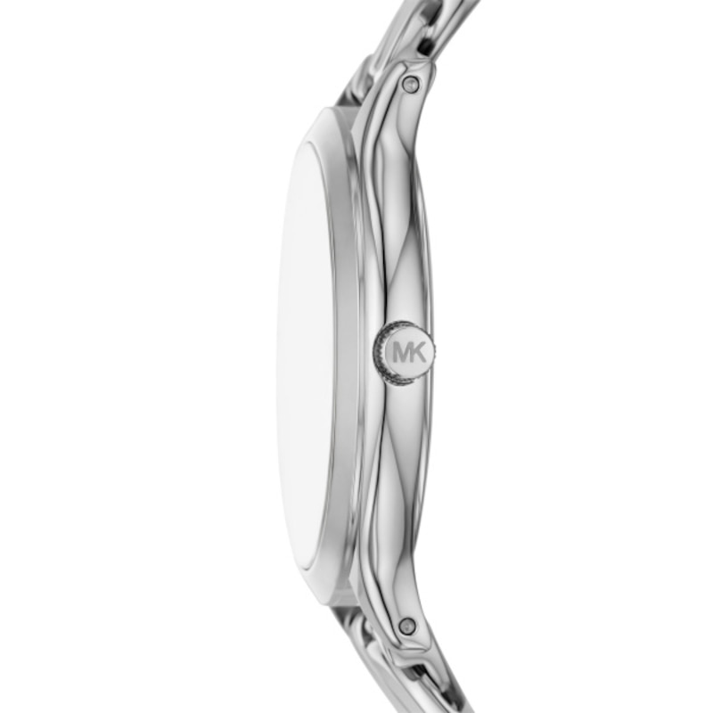 Michael Kors Runway Stainless Steel Curb Chain Bracelet Watch