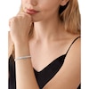 Thumbnail Image 2 of Michael Kors Silver-Tone Layered Tennis Bracelet