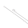 Thumbnail Image 2 of Sterling Silver 0.10ct Diamond Cross Pendant