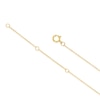 Thumbnail Image 2 of 9ct Yellow Gold Sapphire & Diamond Pendant Necklace